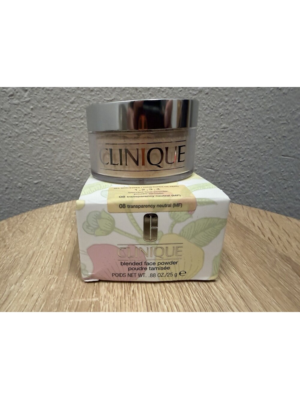 Clinique Blended Face Powder 08 Transparency Neutral NIB Sealed